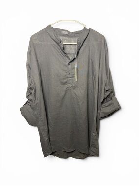 Camisa de de hombre coofandy 95%cotton 5% hemp combinable para varios estilos